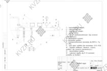 Отвод пара парового котла 0.5 т пара -115 °С -0,07 МПа газового