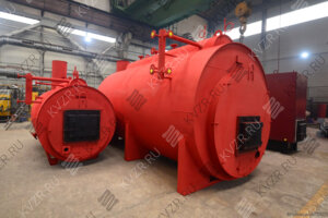 Парогенератор промышленный среднего давления