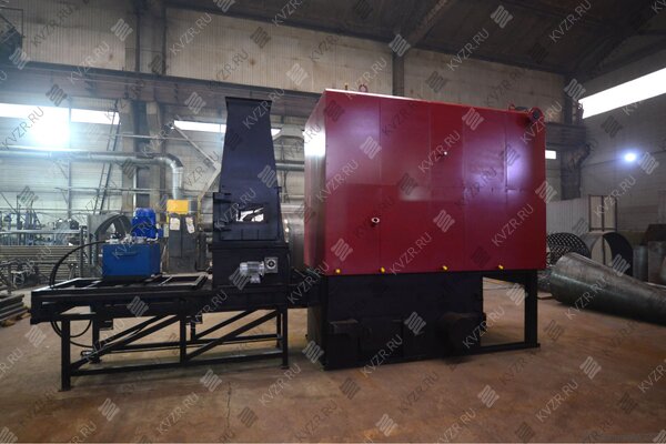 Котел на щепе 1280 кВт твердотопливный